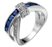 Anillos de frutas con circonita multicolor, anillo de adorno para boda, anillo de adorno de mano para mujer, anillo de circonita incrustada completa, anillo transformador, B, Metal, Sin piedras