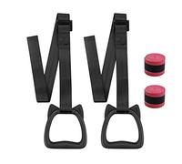 Anillos de gimnasia ajustables con correas, equipo de entrenamiento de fuerza, anillos de dominadas, barra de trapecio, anillos de gimnasio para niños, carga segura, 200 kg
