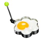 Anillos De Huevo De Acero Inoxidable Molde de acero inoxidable for huevos fritos, máquina for hacer tortitas con forma corazón, anillos for hornear tortillas for desayuno, herramientas cocina(Type3)