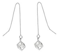 Anillos de joyería, pendientes de plata, pendientes for mujer, pendientes de adorno for mujer, joyería for mujer, pendientes de cristal brillante, pendientes de plata de ley con diamantes
