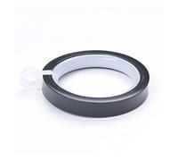 Anillos de la cortina 15 unids Ring de cortina de metal 1.4 pulgadas Silenciador Anillo deslizante Cortina de ducha Cortada Colgante Cortina Accesorios de barra (Negro / Bronce) Anillos de cortina de
