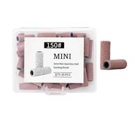 Anillos de lijado estrechos con construcción sin costuras para evitar que la piel se enganche para detalles de uñas, trabajo, hogar, salones, anillos de lijado de uñas