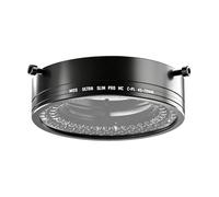 Anillos de luz LED para microscopio, lámpara de anillos polarizados con 72 cuentas LED y ángulos de compensación de 25-36 grados para cámara, luz de microscopio polarizada