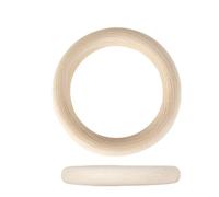 Anillos de madera sin terminar Anillos de madera maciza sin terminar 15 a 100 mm for macramé, manualidades, aros, adornos, conectores, fabricación joyas(85x59x13.0mm 1pcs)