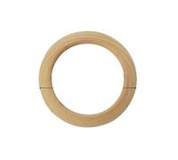 Anillos de madera sin tratar 1 anillo de madera sin terminar 5 a 15 cm, varios tamaños, color sólido, for manualidades y adornos(9 x 1cm)