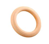 Anillos de madera sin tratar Anillos de madera maciza sin terminar 12 a 125 mm for macramé, manualidades, aros, adornos, conectores, fabricación joyas(15mm 100Pcs)