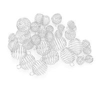 Anillos de metal para trenzado de cabello, accesorios de decoración para rastas de primavera, anillos para el cabello para trenzas (Tipo 1)