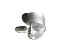 Anillos de moda unisex ajustables, joyería de moda, apertura de dedo, joyería de metal, textura para fiestas, hechos a mano, talla única, como se describe, como se describe