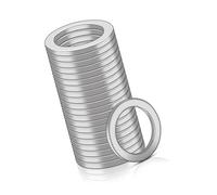 Anillos de montaje de acero inoxidable 1 5 mm de espesor Arandelas Pelador para Equipos Mecánicos y Mejora del Hogar Uso Industrial Lavadoras resistentes a la corrosión