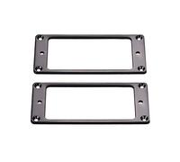 Anillos de Montaje de Recolección de 2 Piezas Premium Establecidos para Camionetas de Humbucker Reemplazo de Marco de Cobertura Duradero para Guitarras, Mejora el Estilo y el