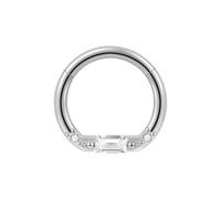 Anillos de nariz con forma geométrica de moda, sin costuras, superficies lisas, anillos de hueso de oreja para regalo o propia expresión de piedra de estudiante, G, como se describe, como se describe