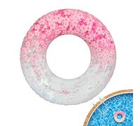 Anillos de Natación Inflable ergonómico con Lentejuelas de Flor
