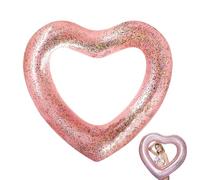 Anillos de natación inflables, niños con Forma de corazón Piscina Tubos Juguetes, Juguetes de en la Playa de diversión acuática, Tubo de natación de Verano para niños, Adultos