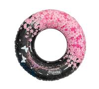 Anillos de Natación Lentejuela de flor inflable ergonómica