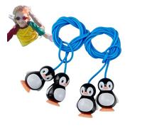 Anillos de natación para piscina - Pingüino anillos de buceo Piscina Juguetes | Juguetes antideslizantes de PVC 2 piezas Ejercicio de natación para niños y niñas Juegos de agua actividades al aire