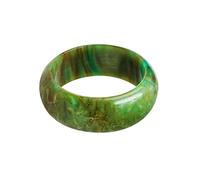 Anillos de Oro 585 para Hombres Anillo de Punto Grueso Anillo Azul Colorido Anillos Nubes Simple Niñas Arco Iris Señoras Joyería de Dedo Estilo Anillos de Dedo Acrílico, 10, Acrílico, Sin piedras