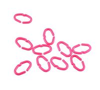 Anillos de Pico de Pollo, Herramienta Anti-Pico Anillos de Pico de 50 Pcs, Mediano 15 Mm X 9 Mm, Gran 20 Mm X 12 Mm, Rosa y, Pico de Pollo de Plástico, Pollos de Jaula