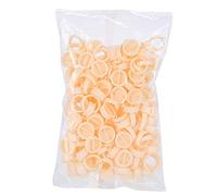 Anillos de Pigmento de Silicona, 100 Piezas de Soporte de Anillos de Tinta de Tatuaje, Soporte de Pegamento de Pigmento para Cejas Microblading Anillos de Pigmento para Microblading Portavasos(L)