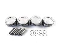 Anillos de pistón 4x Relato de compresión de 84 mm de diámetro 10: 1 Compatible con 328i 428i X3 F30 F10 N20B20A 2.0T