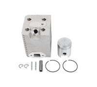 Anillos de pistón de pistón de 45 mm Juntas de alfileres de pistón Compatible con WM80 BS500 BS600 BS700 00993336 0045909 Herramienta eléctrica de jardín Reemplazo de Accesorios universales