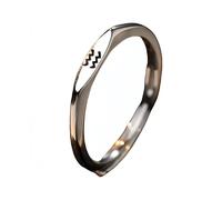 Anillos De Plata Mujer Anillos De Plata Del Zodiaco 12 Para Mujeres Y Hombres Finos Apilables Con Constelaciones Astrológicas Ajustables Tallas 13-17 Para El Pulgar Regalos De Cumpleaños Anillo De