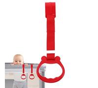 Anillos de Playpen Pull Up, Baby Playpen Ring, Baby Bed Stand Up Rings, ejercicios a pie Asistente de manijas de extracción, mejora las habilidades de agarre y tira para niños