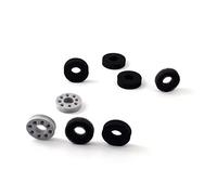 Anillos de precisión compatibles con Switch PS4/PS5/Xbox Series X Switch Pro, Aim Assist Motion Rings Thumbstick Grips Ring Amortiguador Anillos Stick analógico Anillo de control de objetivos