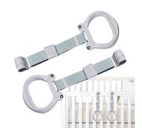 Anillos de pullpine de Ploypen, Play Pen Pull Anillos,2x Ploypen Pull Hands Asistente de pie - Seguridad Stand Up Toys para la formación, Desarrollo de las habilidades motoras