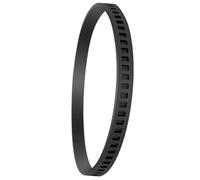 Anillos de pulso cortador: inserto de goma flexible, cinturón de rueda de | Banda absorbente de impacto, ajuste de ranura plana, soporte de ajuste adecuado para carpintería industrial Ressaw