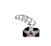 Anillos de reducción de espaciadores centrados en el cubo de aluminio de 4 piezas de 57. 1-66. 6 mm para ruedas para VW SEAT AUDI MERCEDES