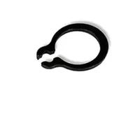 Anillos de retención, Arandela de retención eje manganeso M3 a M40, arandela bloqueo a presión, cojinete, tipo C, anillo externo