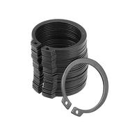 Anillos de retención externos de acero de aleación de 65Mn, 30 unidades, 24-28 mm, for automóviles y electrodomésticos.(28mm)