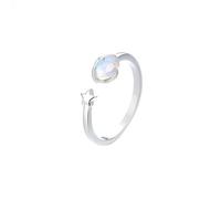 Anillos de salto Color Star Index Finger Ring Full Ring Female Color Star Index Finger Anillos C Anillos Gabione, 3-3-1, Metal, Sin piedra preciosa