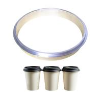 Anillos de sellado de aluminio para tazas, de máquina selladora de 95 mm a 90 mm, pieza de junta de metal para máquinas de sellado de tés, adaptador de sellador de tazas de té de burbujas para