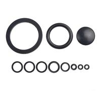 Anillos de sellado de goma para pulverizadores de jardín de 3L, 5L, 8L, juntas tóricas negras para piezas de repuesto de bomba, accesorios de rociador de aceite esencial, regadera