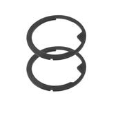 Anillos de sellado de junta de cabezal de preparación de silicona, dosis de sellado for cafetera Espresso, Compatible con sello de goma de rebaba superior *(TWO Pieces)