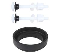 Anillos de sellado de rosca para tanques de inodoro de instalación rápida, junta de goma de espuma, ajuste general, a prueba de fugas, accesorios de baño para herramientas de casa sin instalación de