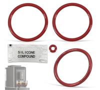 Anillos de sellado para cafeteras automáticas Tchibo Esperto Pro - Juego de 4 juntas adecuadas para Tchibo Esperto, Esperto2, Beko CEG, Grundig KVA 4830, junta compatible con cafetera Smeg BCC