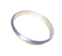 Anillos de sello de aluminio para la copa | Flat Replacement Gasket - 95 mm to 90 mm Metal Cup Seal Rings, 8,7 cm For Milk Tea Drinks Stores Food Trucks Sealer Machine Shops