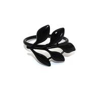 Anillos De Servilleta Aro 12 Piezas De Hoja Servilleta De Aleación Servilleta Anillo De Hoja Servilleta Anillo De Hoja Negro