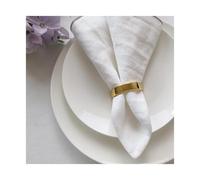 Anillos de servilleta para decoración de mesa, Anillos for servilletas de metal con hebilla, 20 piezas, decoración mesa boda multicolor