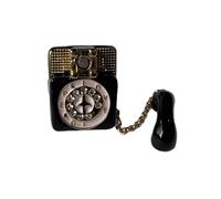 Anillos de teléfono Retro inspirados Acabado en Gota de Aceite Cierre magnético Joyería única para Mujeres Fiesta Uso Diario Accesorio único de para niñas