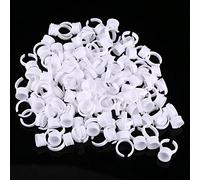 Anillos de tinta de tatuaje, anillo de tinta de tatuaje, anillo de pigmento de soporte de pigmentos para extensión de(Large without partition)