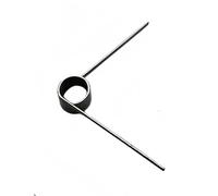 Anillos de torsión helicoidales en forma de V de acero for resortes de 65Mn for zurdos, resortes de torsión helicoidales de instalación rápida, 10 piezas(2.1MM*8.5MM*90)