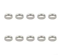 Anillos de tuerca de bloqueo de válvula de aleación de cobre, 10 Uds. Para bicicleta Tubo interior de la válvula Core Seguridad y estabilidad durante paseos (C)