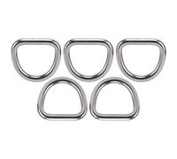 Anillos en D, Hebilla Soldada de Acero Inoxidable 316 para Aparejos de Barcos para Hardware Industrial
