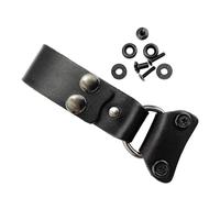 Anillos ergonómicos de cuero para cinturón para un uso prolongado, cómodos durante viajes, trabajo o exploración en el desierto, anillos de cuero duraderos para cinturón