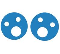 Anillos flotantes 160x27mm azul