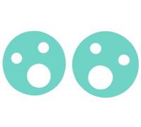 Anillos flotantes 160x27mm verde