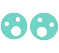 Anillos flotantes 160x38mm verde